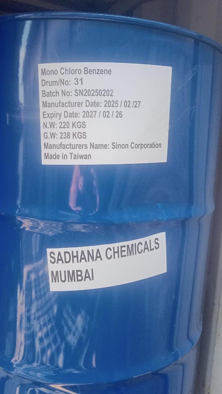 Mono Chloro Benzene best chemical supplier in india mumbai near by location